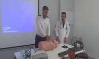 کارگاه آموزشی CPR ویژه کارکنان ادارى و انتظامات در بیمارستان رستمانی پارسیان برگزار شد