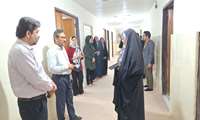 بازدید رئیس دانشکده علوم پزشکی غرب هرمزگان از خوابگاه‌های دانشجویی