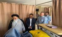 بازدید رئیس نهاد نمایندگی مقام معظم رهبری دانشگاه علوم پزشکی هرمزگان از بیمارستان شهدا بندرلنگه