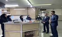 تجلیل فرماندار پارسیان از تلاشگران عرصه مامایی در بیمارستان رستمانی